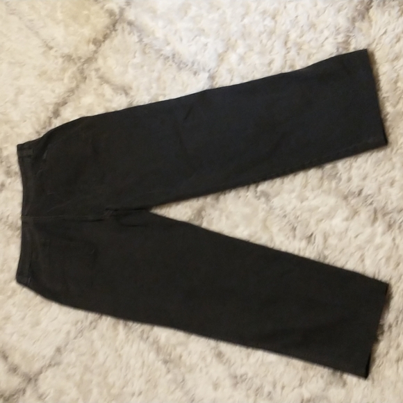 Woolrich women's size 8 cotton/spandex black jeans - Picture 6 of 8